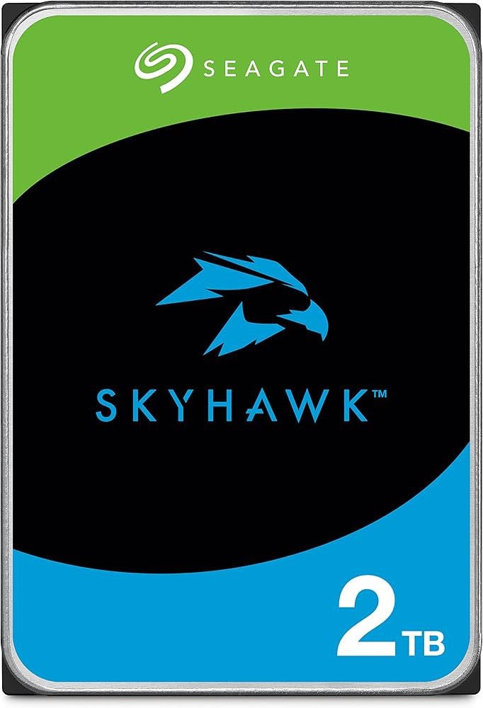 SEAGATE HDD Skyhawk 2TB 256MB 3,5" SATA ST2000VX017 - Compridis