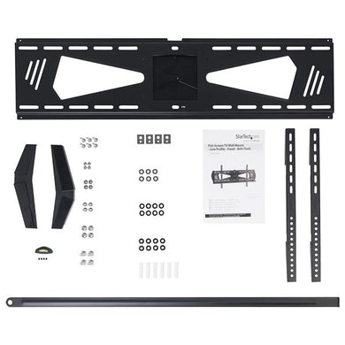 StarTech.com TV muurbeugel voor 37" tot 75" platte TV anti diefstal vast FPWFXBAT - Compridis