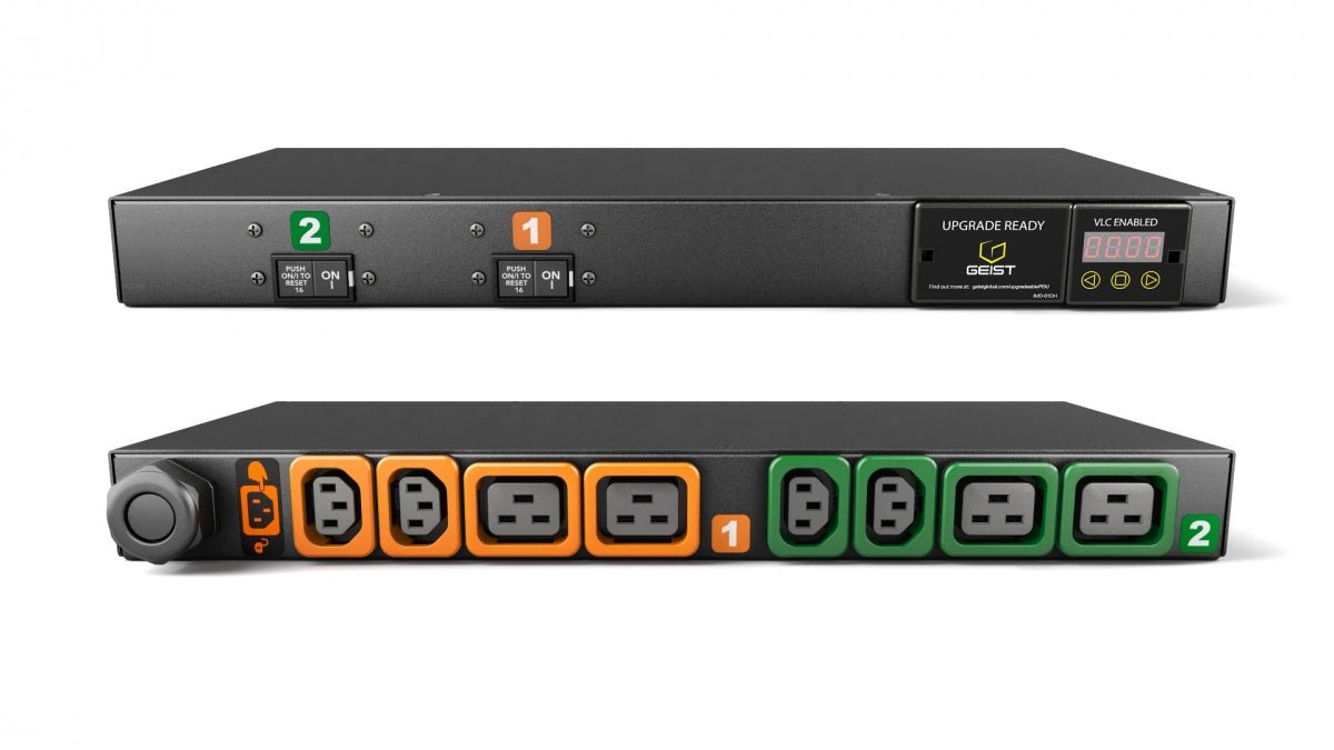 Vertiv MG01D1R1 - 08P443 - 3PS6B2H10 - S energiedistributie 8 AC - uitgang(en) 1U Zwart GI10053L - Compridis